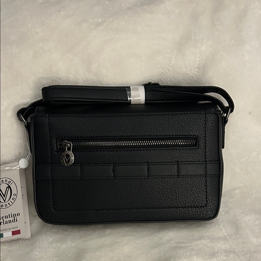 Valentino Orlandi Black Leather crossbody - Picture 2 of 6